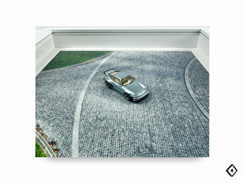 Chantilly traffic circle 2024 . Singer Turbo Study . 30x30 – Image 2