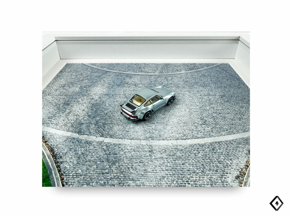 Chantilly traffic circle 2024 . Singer Turbo Study . 30x30 – Image 3