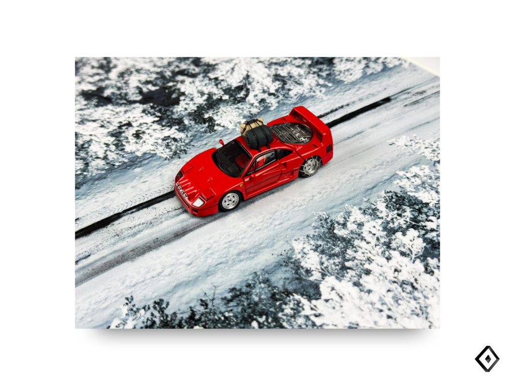 Road to Japan 2020 . F40 Snow Resort . 40x30 – Image 3