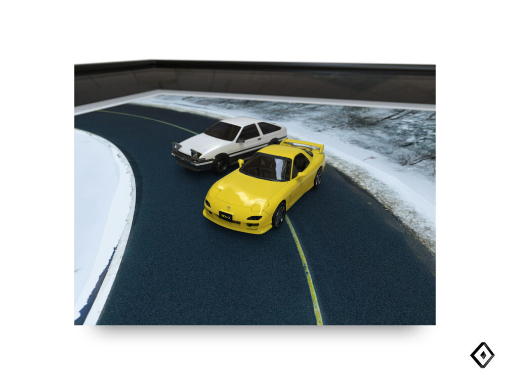 Road to Japan 2020 . Tribute to Initial D . 50x40 – Image 2