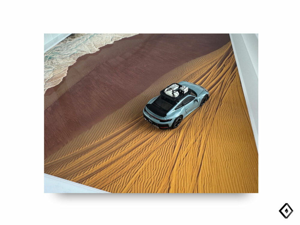 Road to Safari . 911 Dakar . 40x30 – Image 3